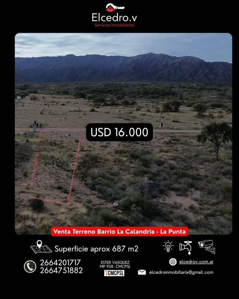 VENTA TERRENO BARRIO PRIVADO LA CANDELARIA